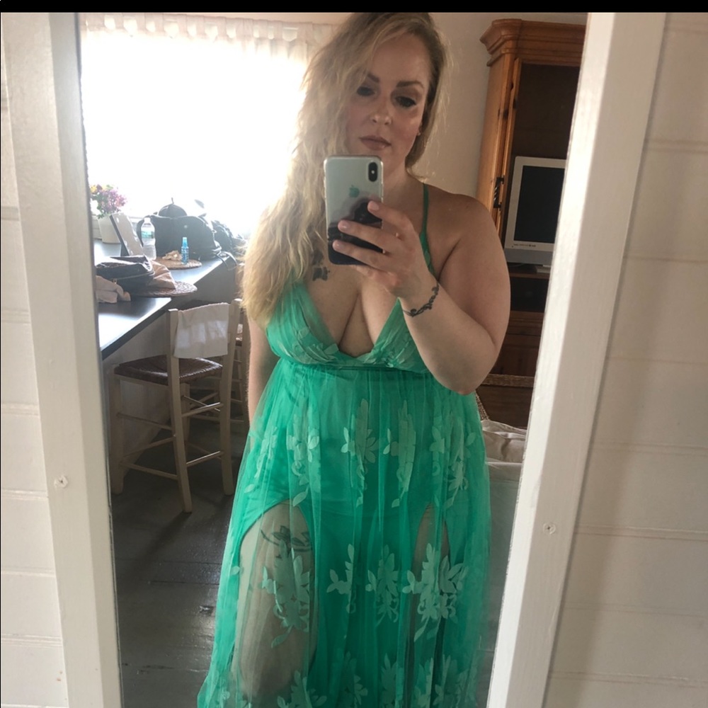 Luxxel Seafoam green Dress